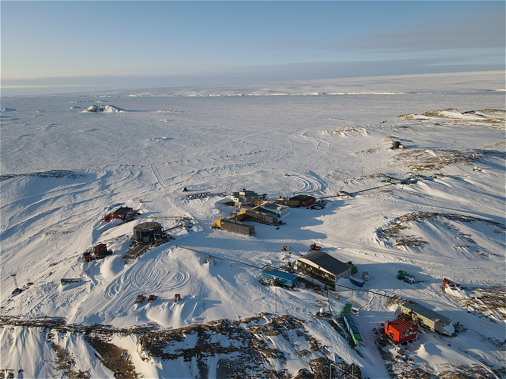 昭和基地の全景